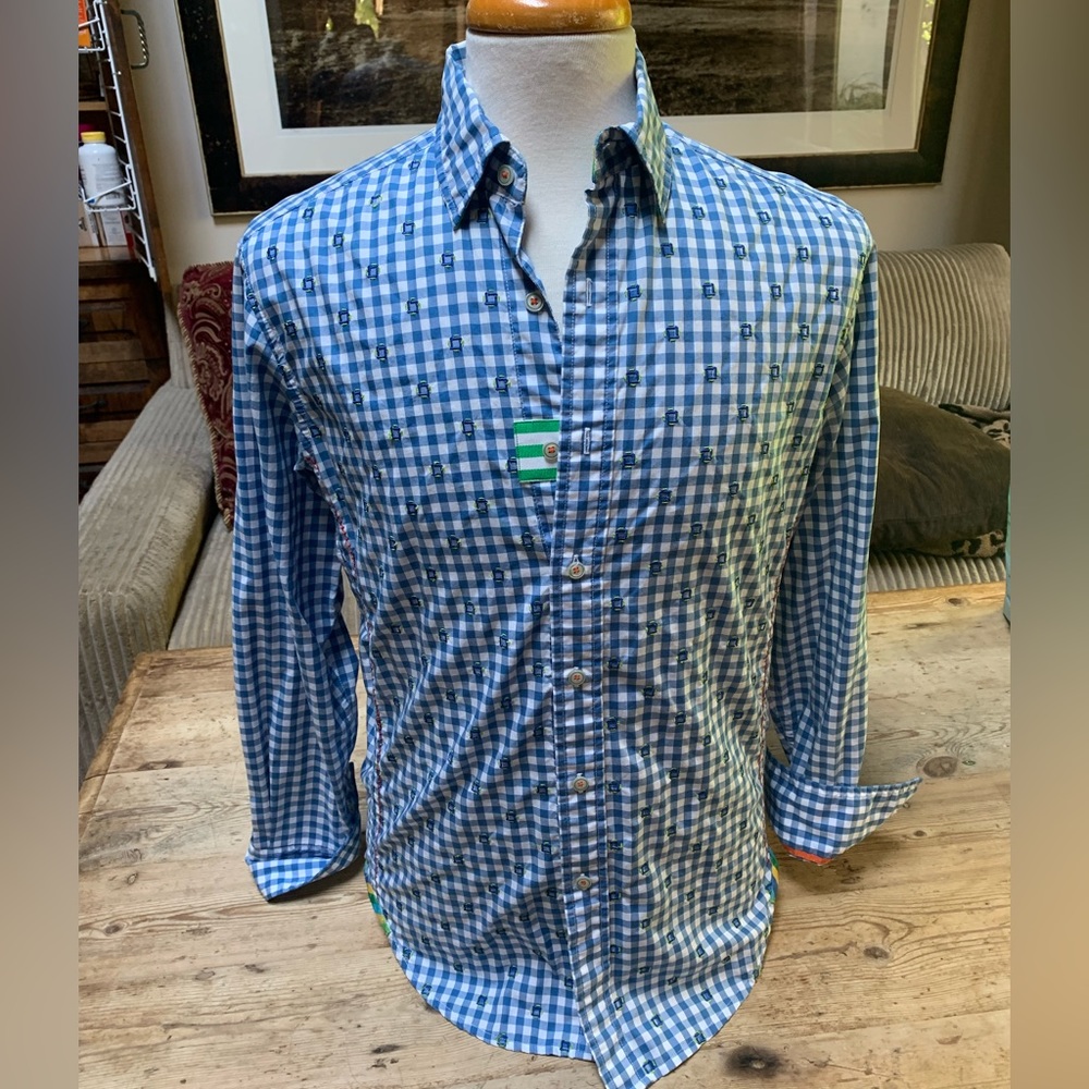 Robert Graham long sleeve shirt size M